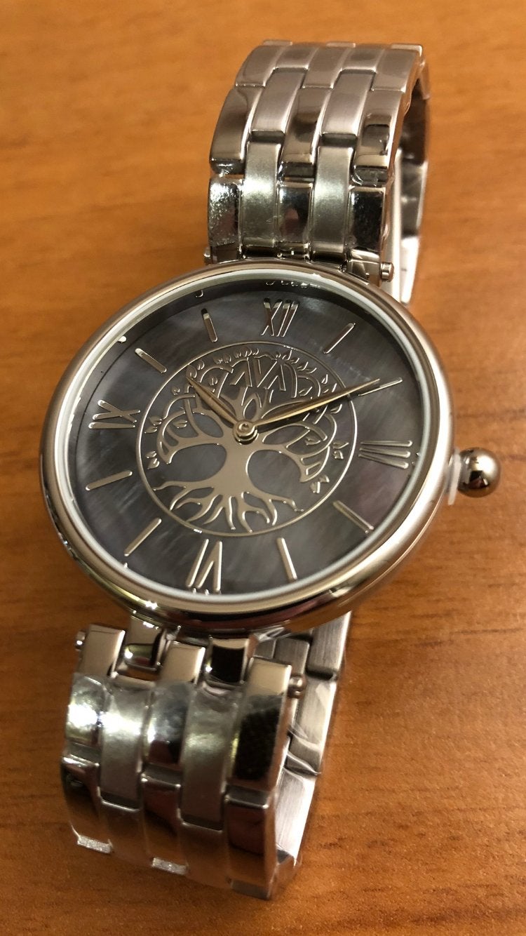 "Yggdrasil Silver Limited Edition Dames Horloge Nieuw", Overige merken, Staal, Staal, Polshorloge