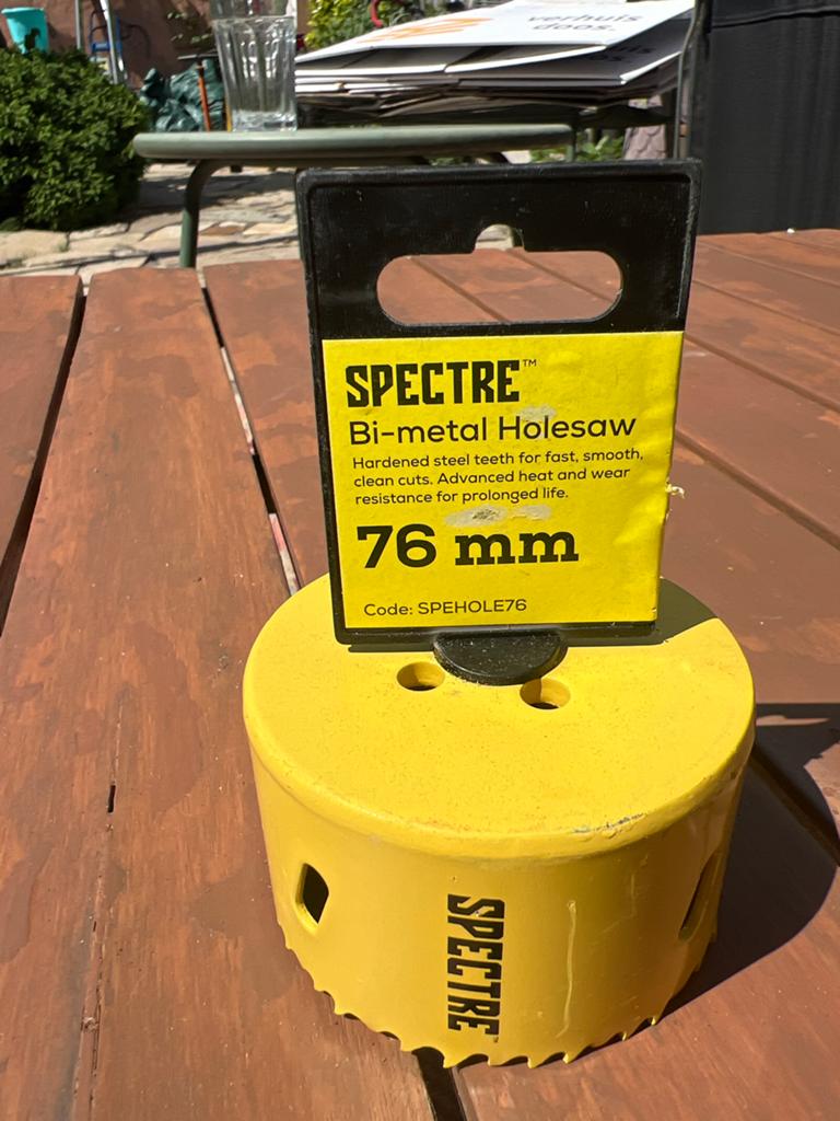 Spectre gatenzaag / holesaw van 76 mm, Ophalen, Nieuw, Overige typen