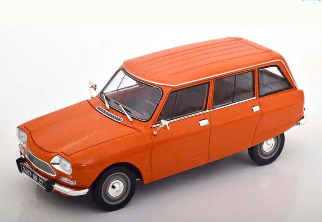 Citroen Ami 8 Break 1975 Oranje schaal 1/18 NOREV R. 181674, Verzenden, Nieuw, Auto, Norev