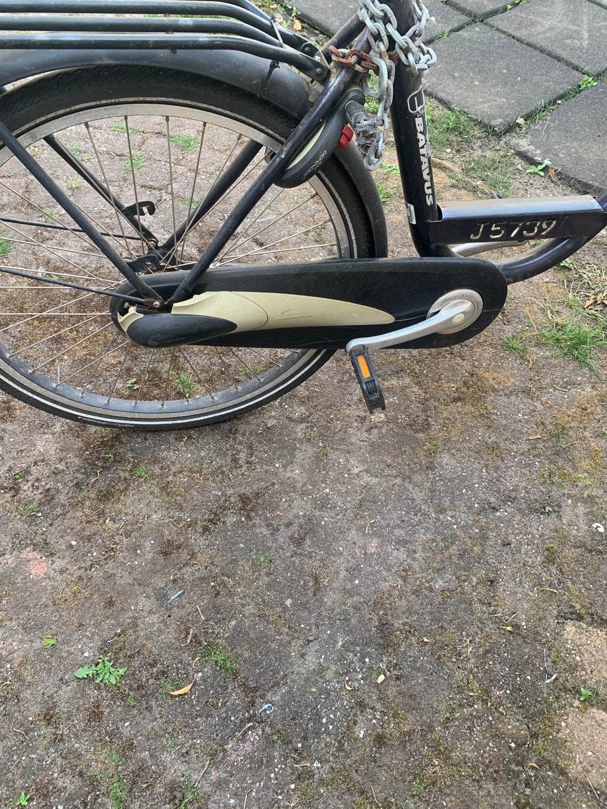 Mooie batavus met axa slot en ketting!! En een mooie gazelle, Ophalen of Verzenden, Gebruikt