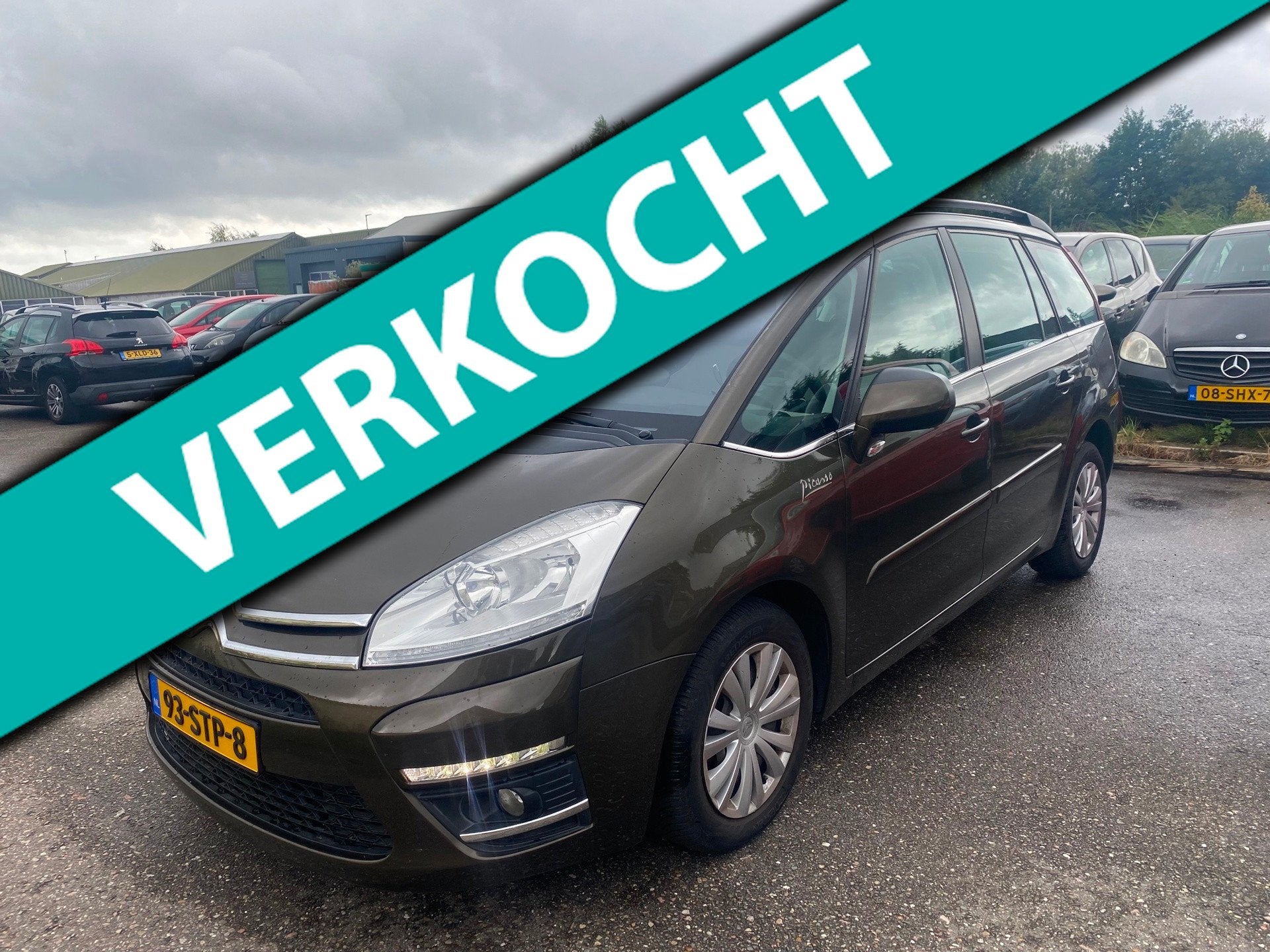Citroen Grand C4 Picasso 1.6 THP Business EB6V 7p., Euro 5, Gebruikt, Bruin, 7 stoelen