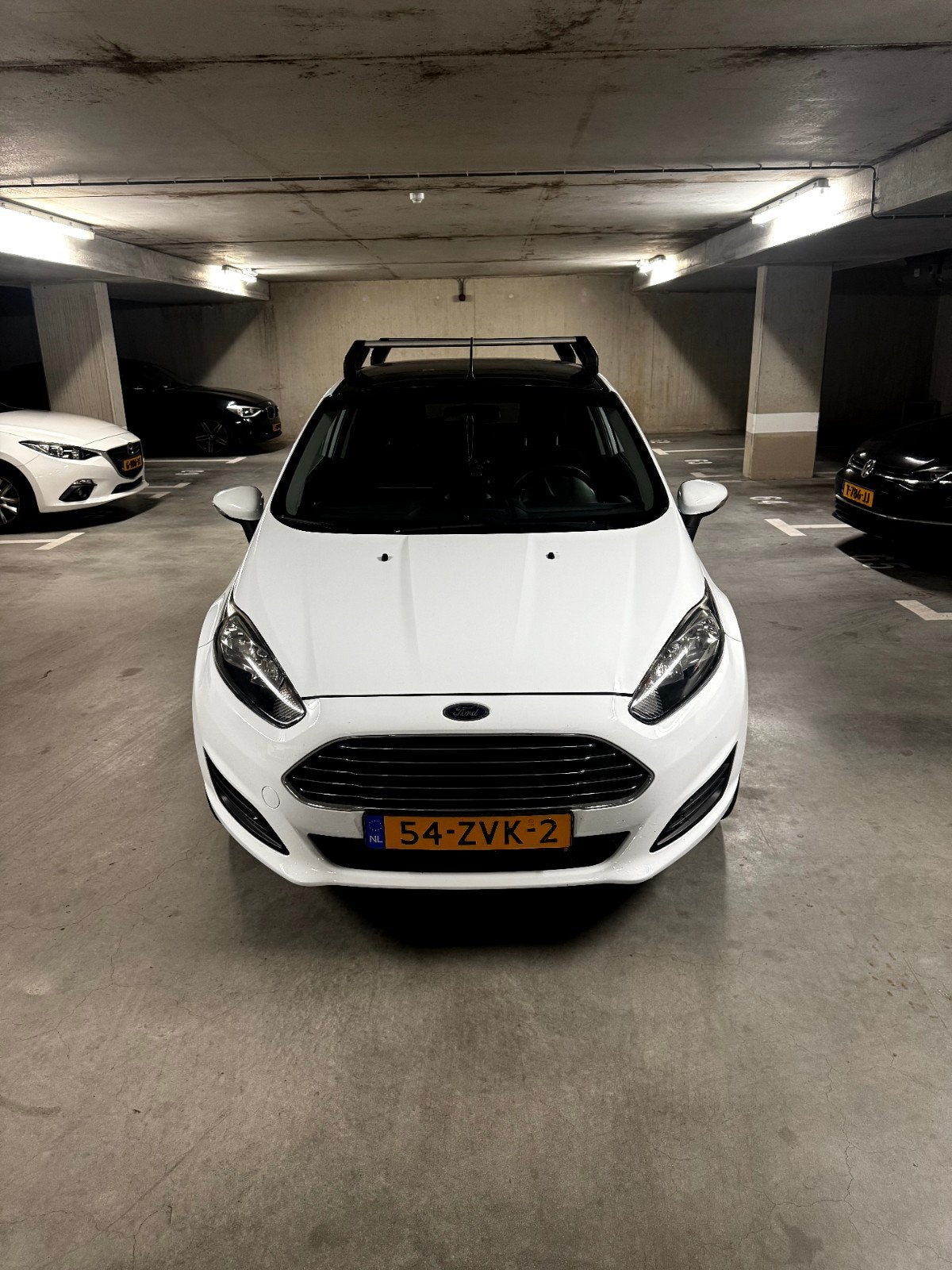 Ford Fiësta 1.0 48KW/65PK 3D 2013 Wit, Auto's, Origineel Nederlands, Particulier, 998 cc, 520 kg