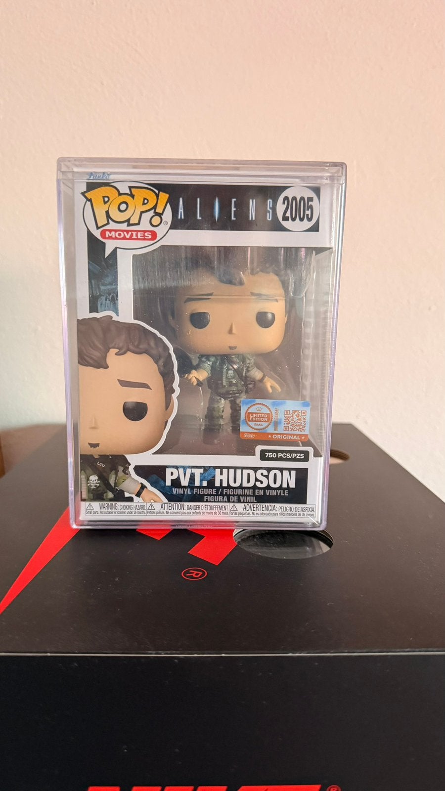 Funko Pop Aliens Pvt. Hudson #2005 – Grail LE 750 – Geseald, Verzamelen, Ophalen of Verzenden, Nieuw