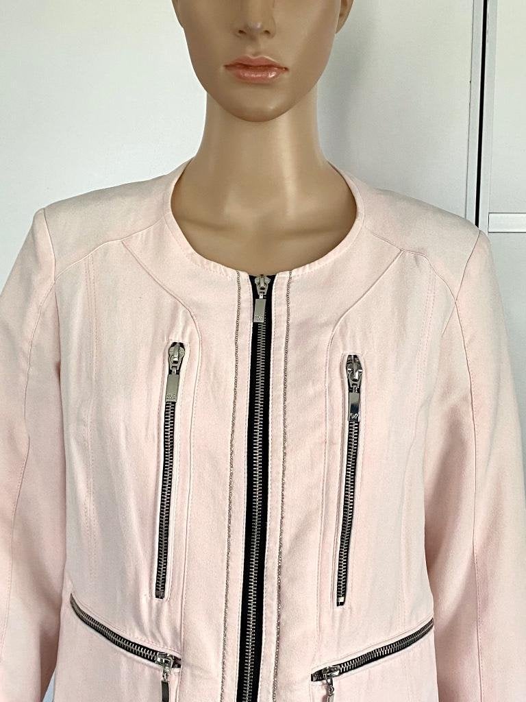 J169 Passport maat 36=S  jasje blazer colbert jas licht-roze, Passport, Ophalen of Verzenden, Zo goed als nieuw, Jasje