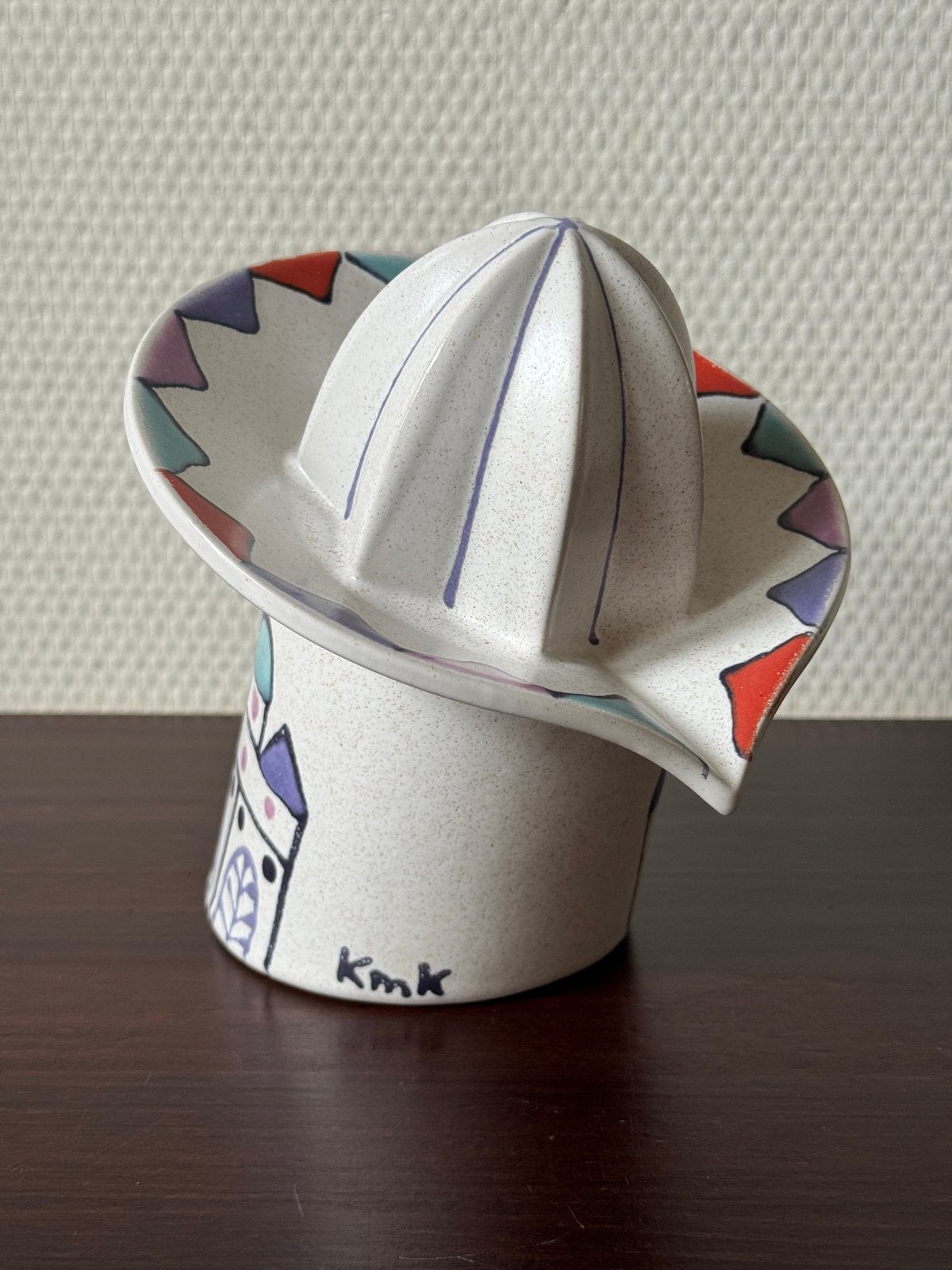 Vintage KMK Castello Keramieken Citruspers, Pers, 90s, Ophalen of Verzenden