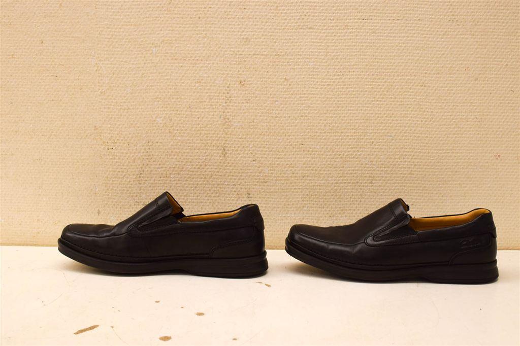 Clarks Heren instappers 49616, Ophalen of Verzenden, Gedragen, Maat 43 t/m 46, Zwart