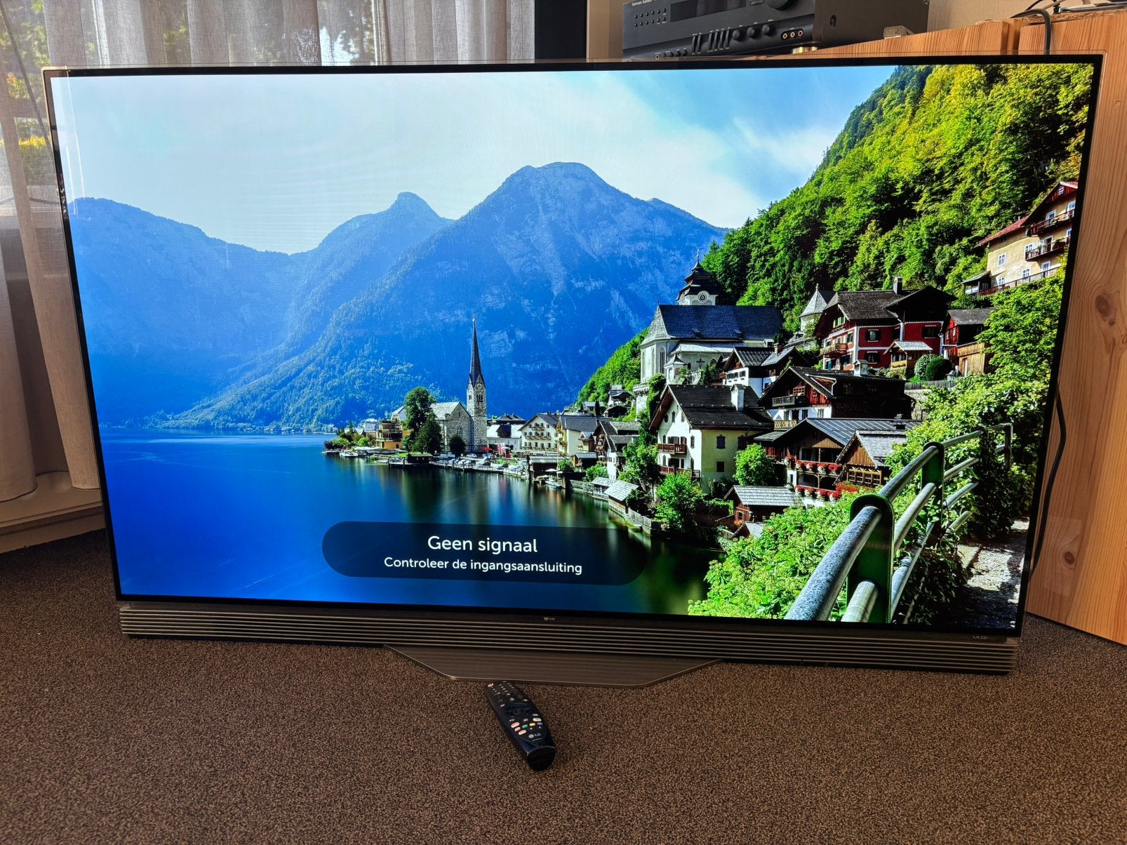 LG OLED 55 inch tv, lees beschrijving!, Ophalen, Gebruikt, 100 cm of meer, 4k (UHD)