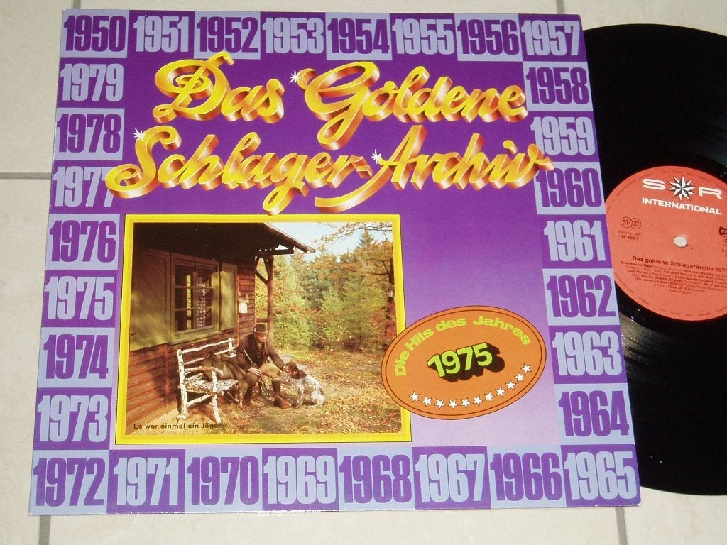 LP das Goldene schlager Archiv 1975 Udo Jurgens George Baker, Verzenden, Gebruikt, Overige formaten, Pop