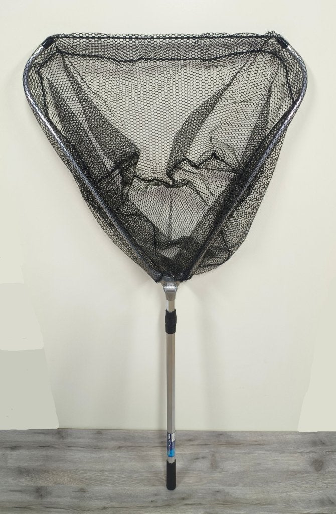 NIEUW Super Compact Landingsnet Rubber 1,90 Mtr 55x60x40 cm, Ophalen, Nieuw, Net of Fuik