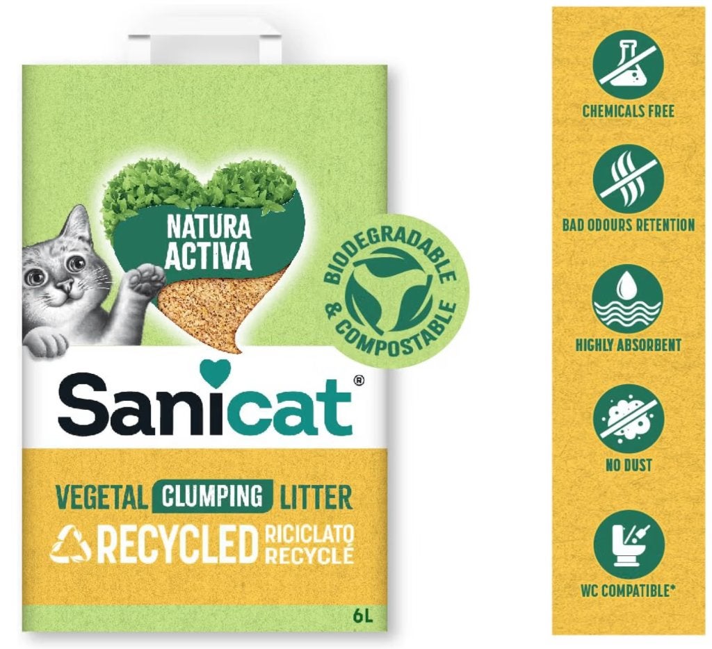 6 LITER SANICAT CORN COB  - GRATIS VERZENDING, Verzenden, Nieuw