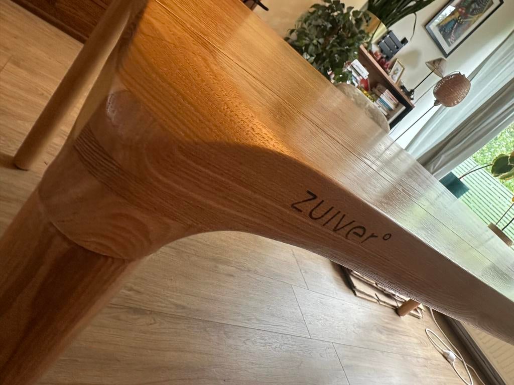 Zuiver Eettafel Storm - 220/90, Huis en Inrichting, Tafels | Eettafels, Zo goed als nieuw, 50 tot 100 cm, 200 cm of meer, Vijf personen of meer