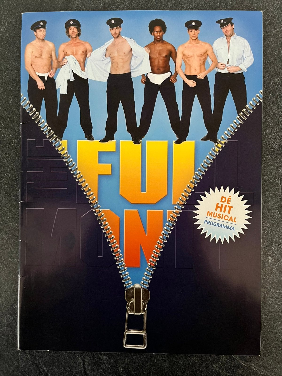 Programmaboek The Full Monty (2009/2010), Ophalen of Verzenden, Zo goed als nieuw, Ballet of Musical