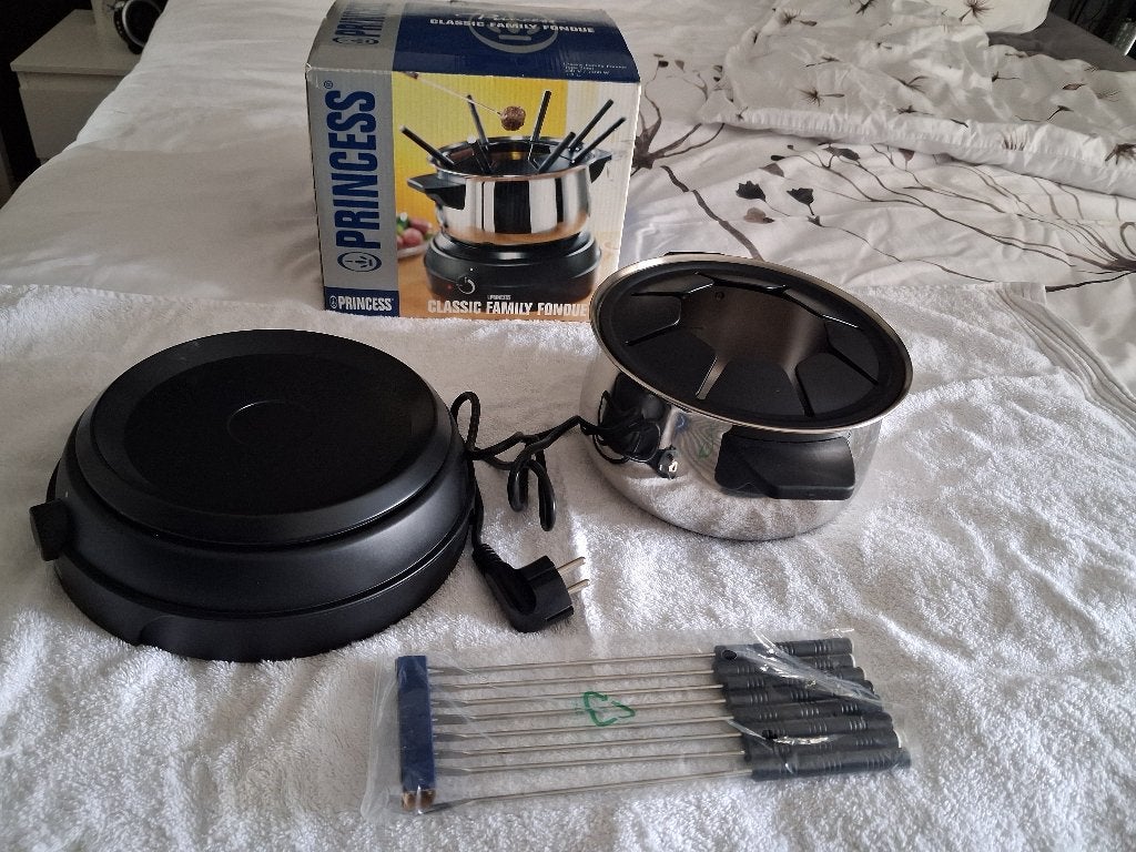 Princess  FONDUEPAN, Witgoed en Apparatuur, Fonduesets, Ophalen, Nieuw, Elektrisch, Fonduepan