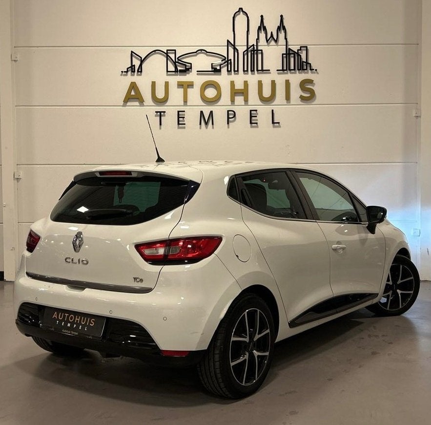 Renault Clio 0.9 TCe ECO Night&Day Nap Airco Cruise Bluetoot, Voorwielaandrijving, 898 cc, Stof, Wit