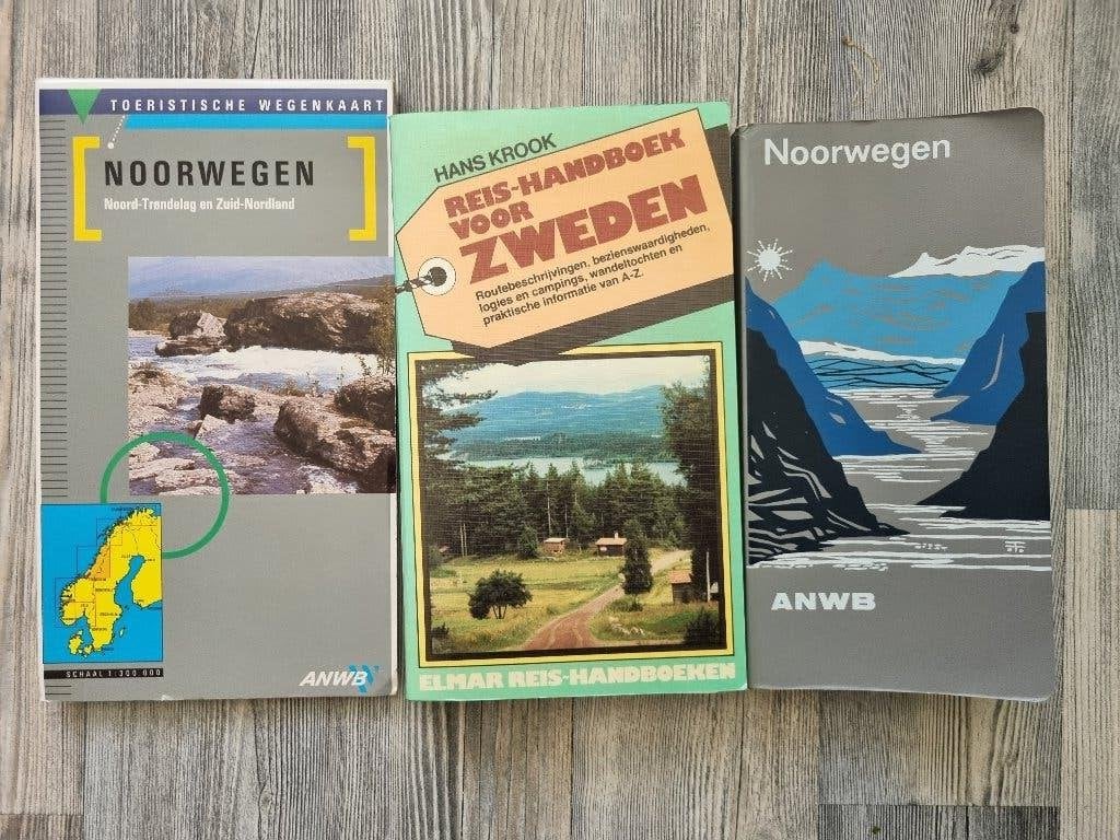reisgidsen noorwegen -zweden, Europa, Ophalen of Verzenden, Zo goed als nieuw, Reisgids of -boek