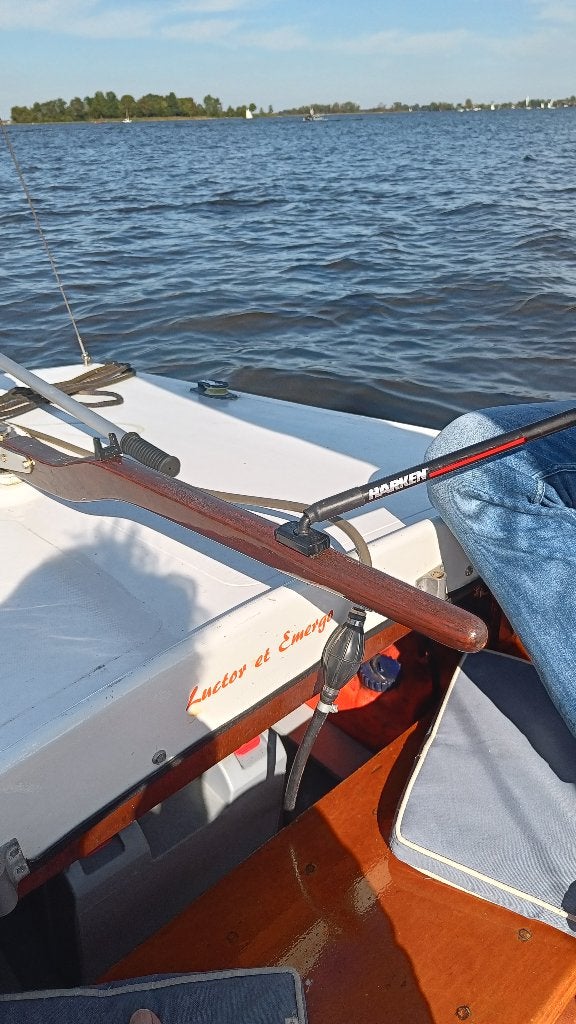 helmstokverlenger Harken 60cm. met afneembaar scharnier, Ophalen of Verzenden, Gebruikt, Overige typen