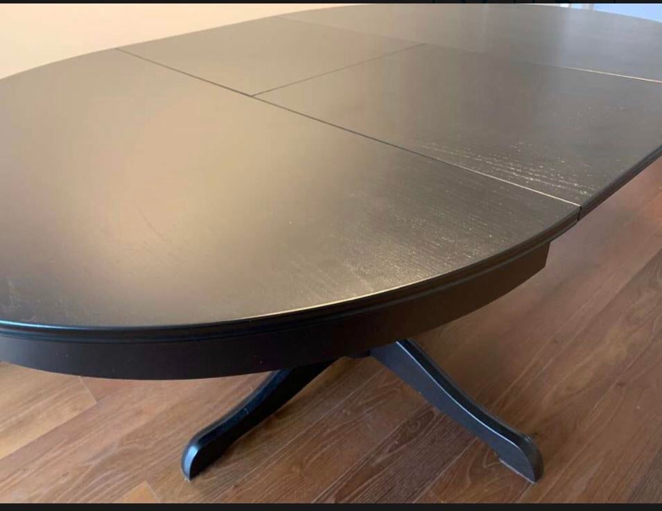 IKEA INGATORP uitschuifbare eettafel, Zo goed als nieuw, Minder dan 50 cm, Rechthoekig, 50 tot 100 cm