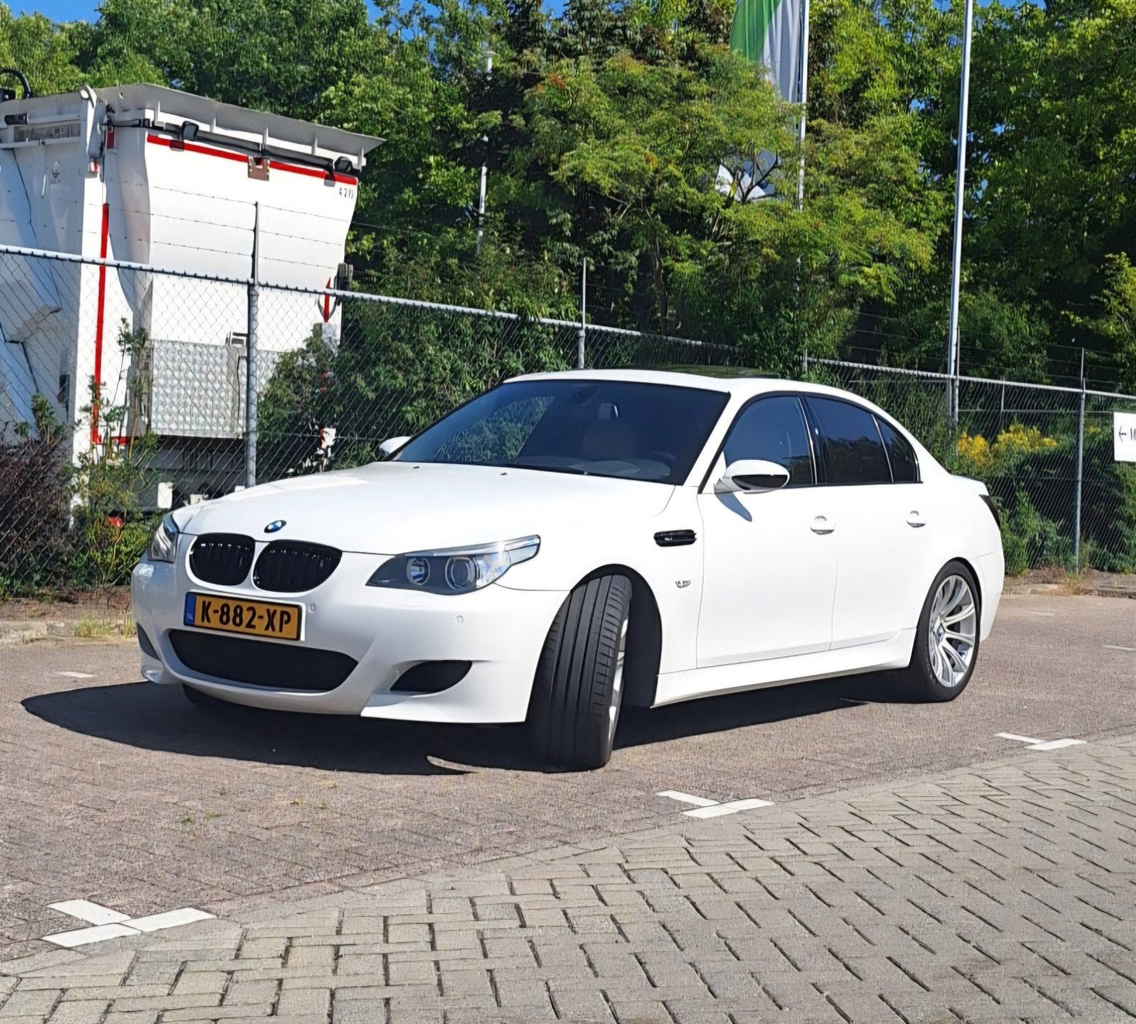 BMW E60 M5 V10 2005, 508 pk, Sedan, Geïmporteerd, 111 €/maand