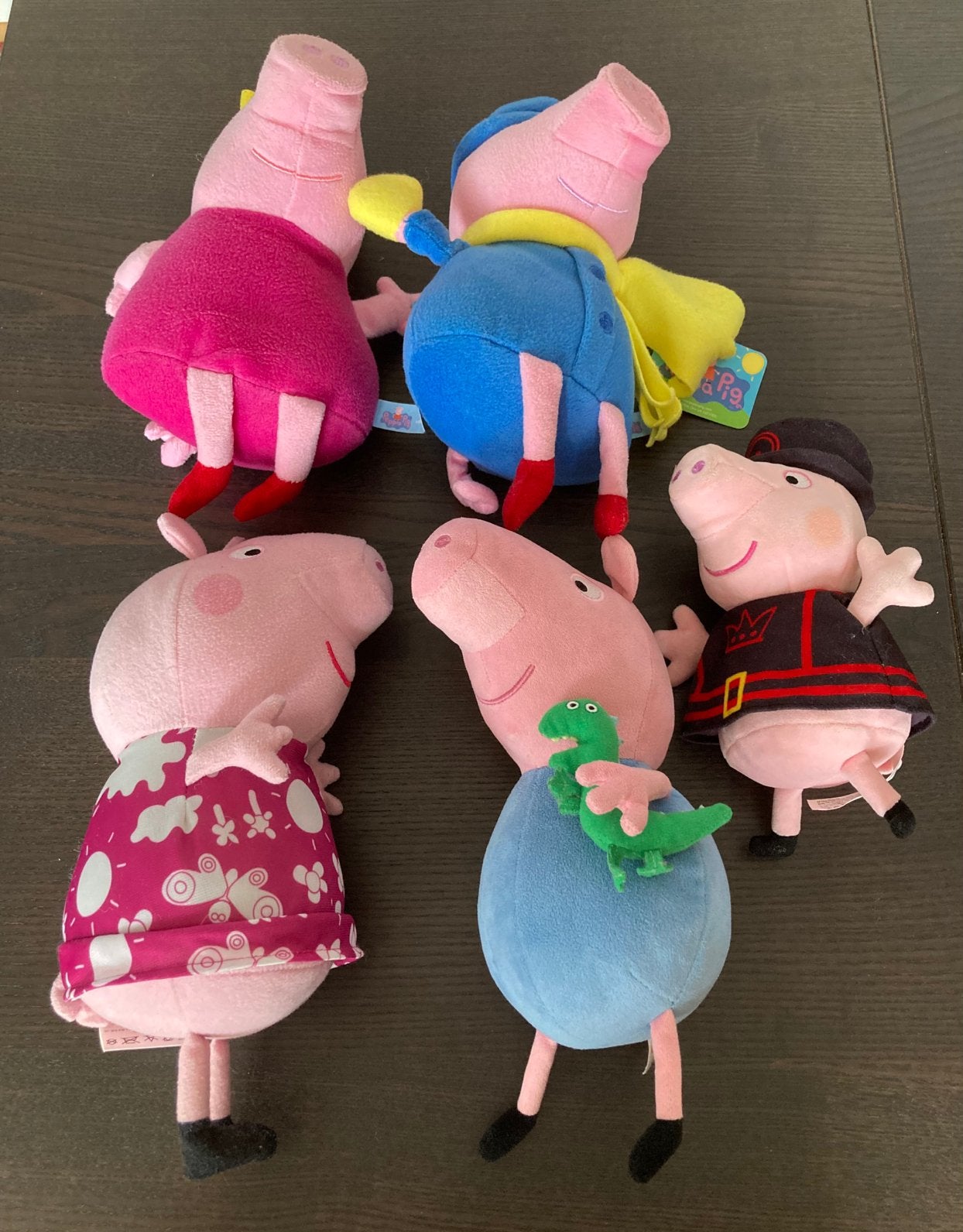 5 leuke Peppa Pig knuffels, 2 nieuwe, Ophalen of Verzenden, Nieuw, Overige typen
