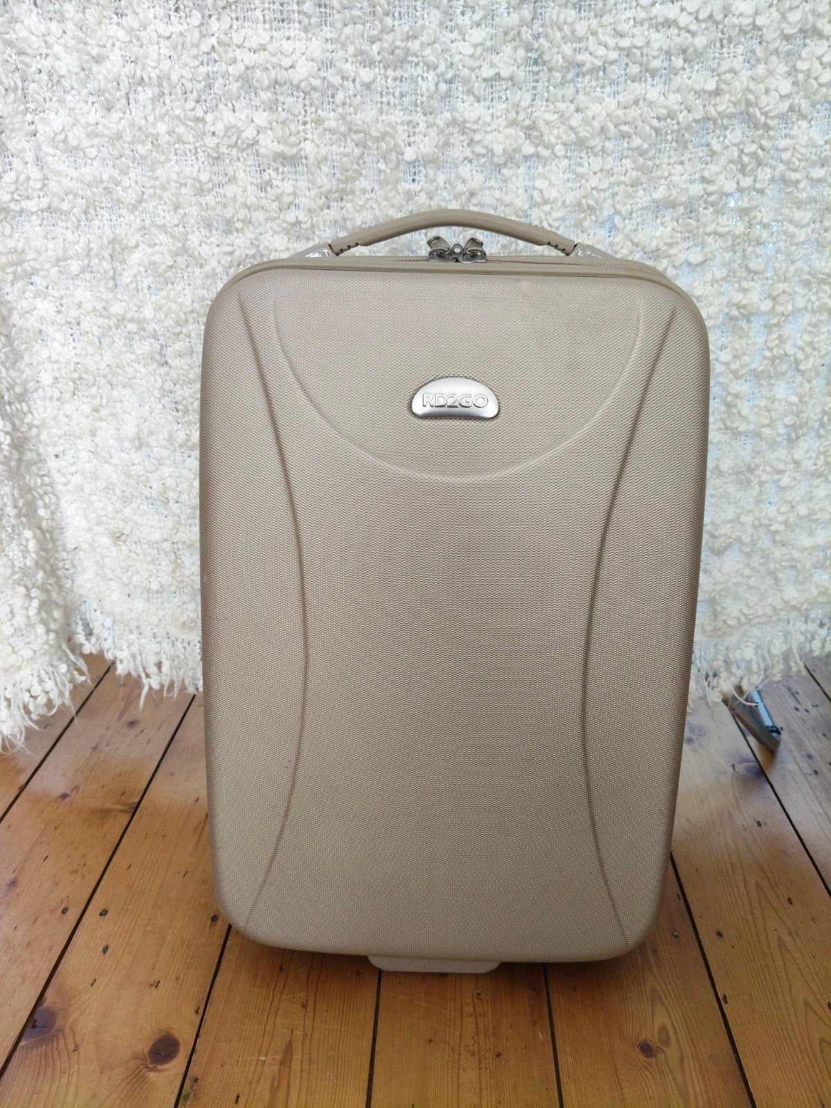 Trolley R2GO Champagne - Compact en Handig, Sieraden, Tassen en Uiterlijk, Koffers, Ophalen of Verzenden