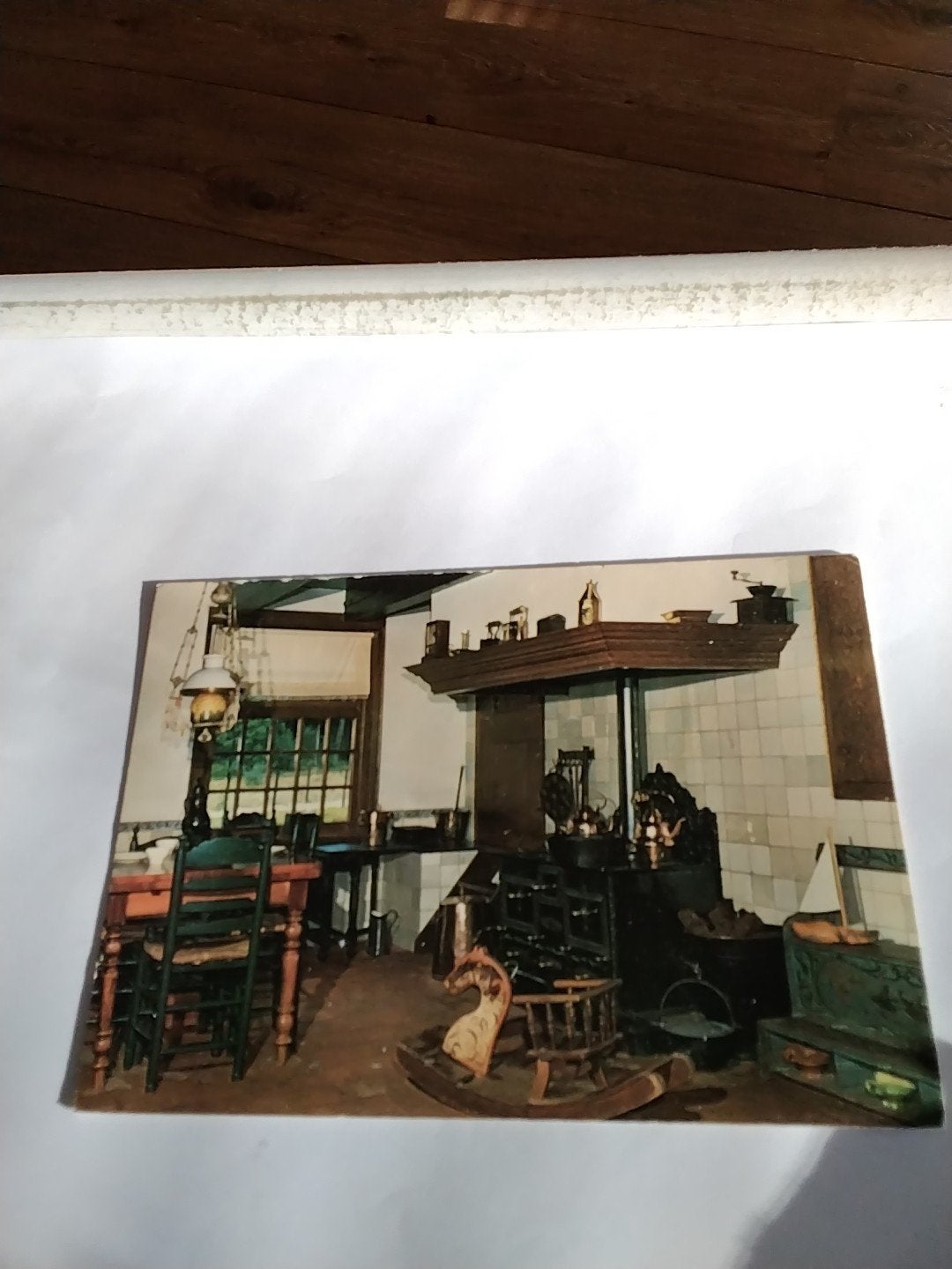 Ansichtkaart Openluchtmuseum Arnhem: Woonkeuken boerderij, Ophalen of Verzenden, 1960 tot 1980, Ongelopen