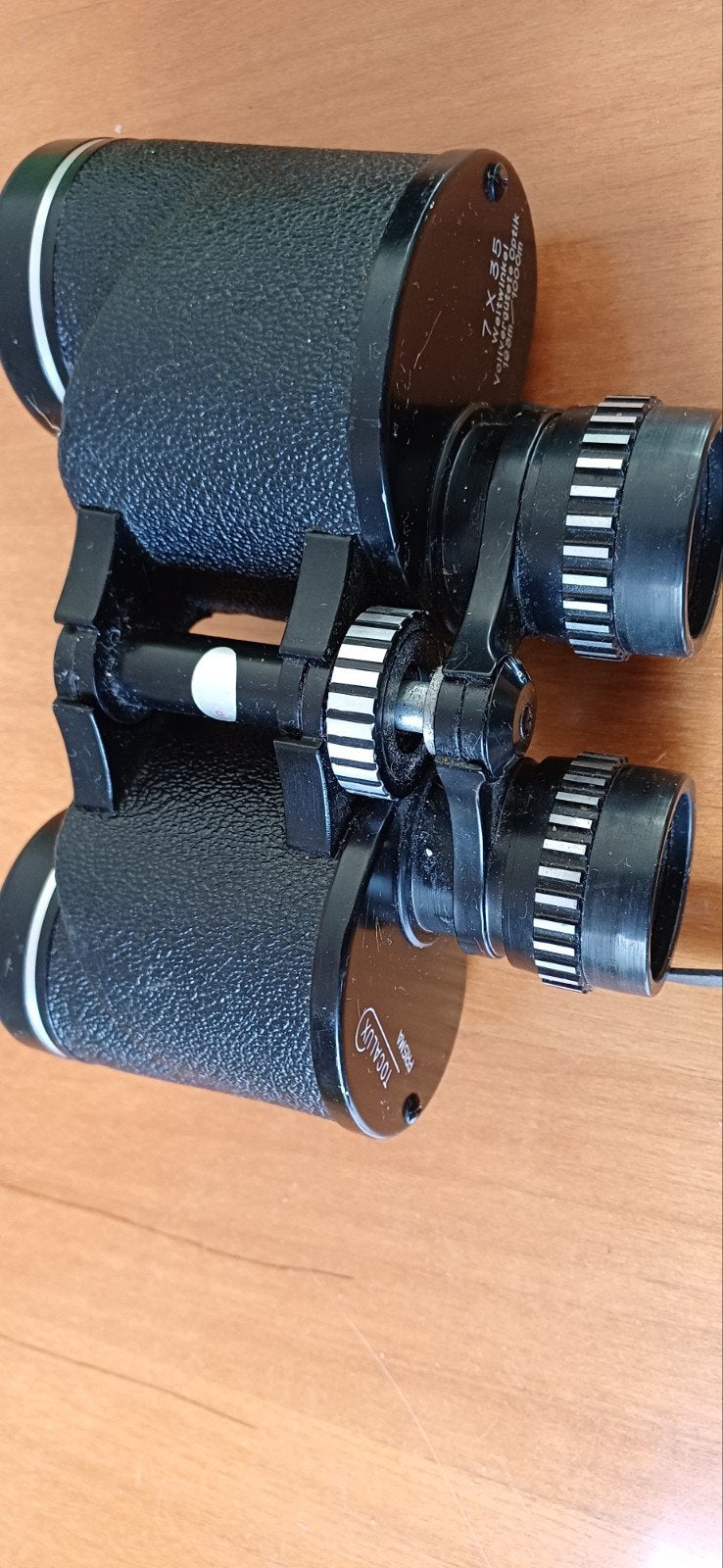 Tocalux Prisma 7x35 verrekijker - Vintage Optiek, Ophalen, Gebruikt, Minder dan 8x, Porro (met knik)