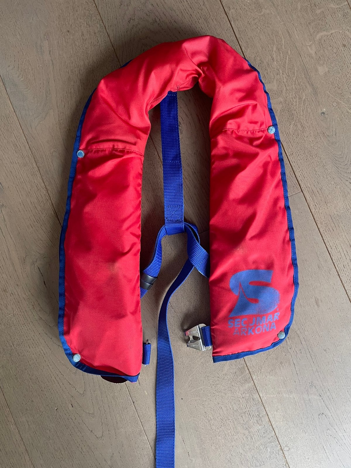 Secumar reddingsvest viir volwassenen, Watersport en Boten, Watersportkleding, Ophalen of Verzenden, Gebruikt, Dame of Heer, Reddingsvest of Zwemvest