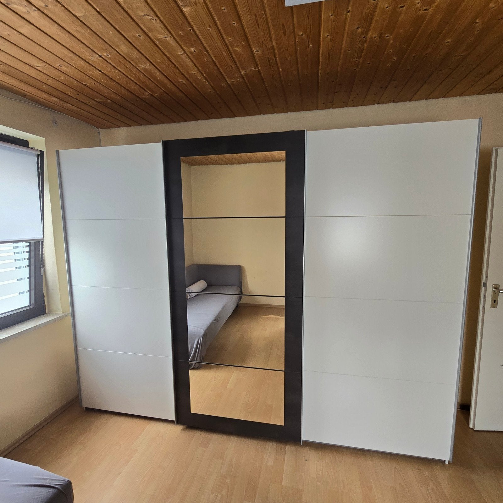 Kledingkast / Garderobe 3 schuifdeuren 270 cm - 500€ leverin, Ophalen, 50 tot 75 cm, 200 cm of meer, 200 cm of meer