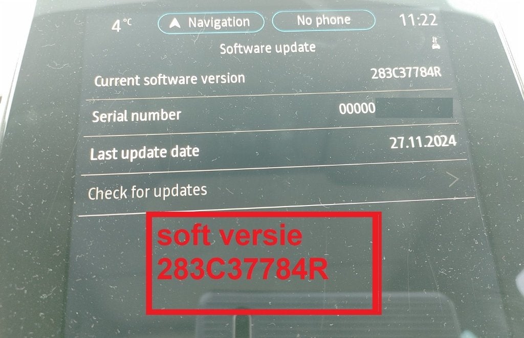 Renault Easy Link Navigatiesysteem - Soft update, Verzenden, Zo goed als nieuw, Update