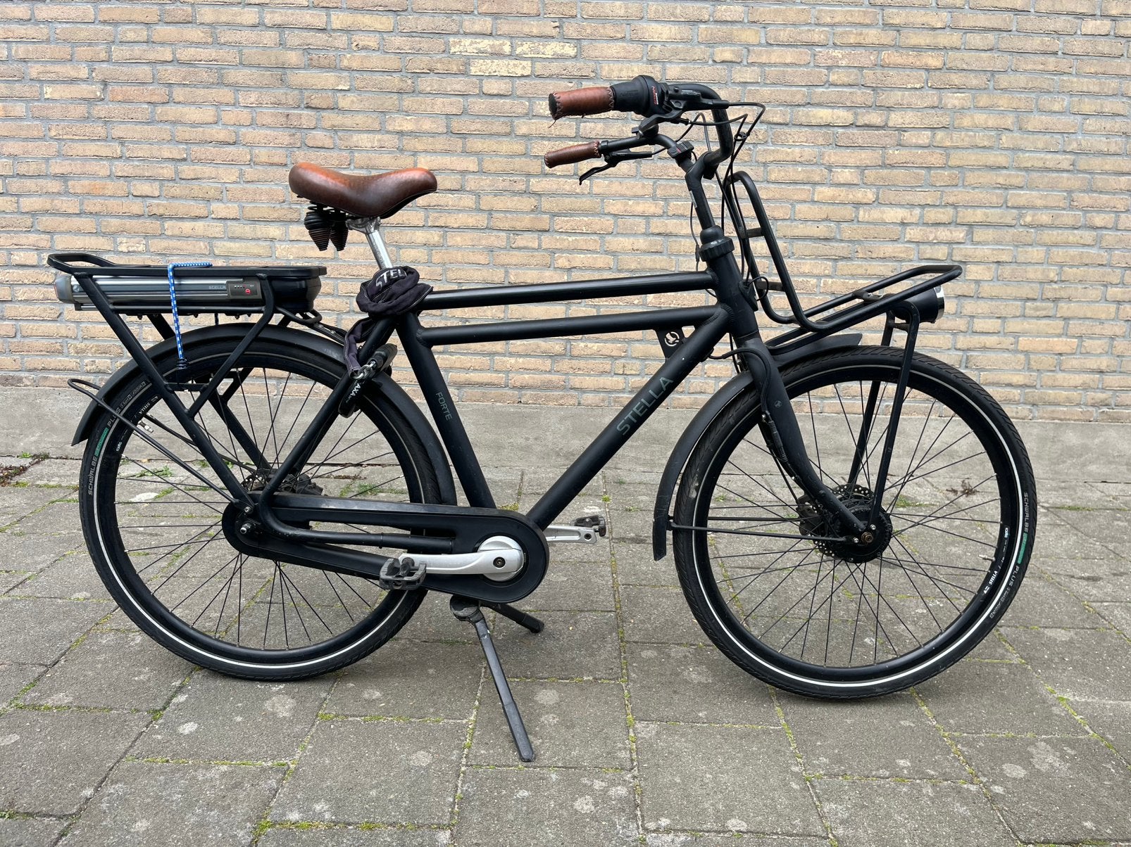 Krachtige elektrische herenfiets Stella Forte 4200km, 2020, Zo goed als nieuw, 59 cm of meer, 50 km per accu of meer, Ophalen