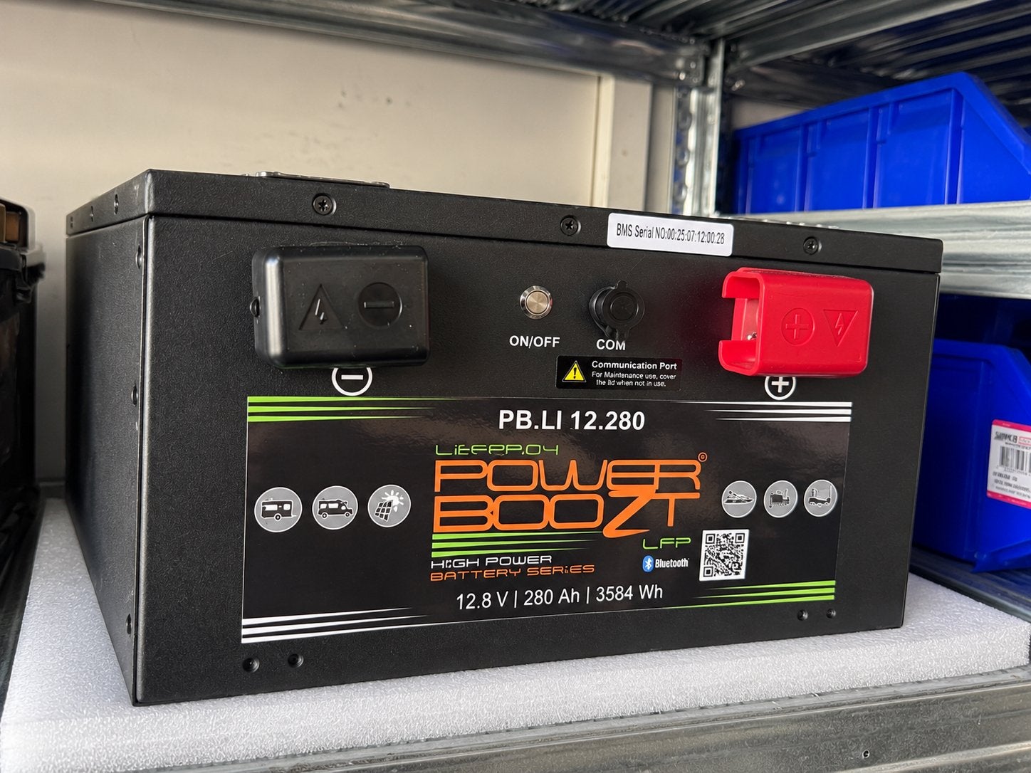Foto 3 van 280Ah LiFePO4 Lithium Accu 12V – Camper / Caravan / Boot