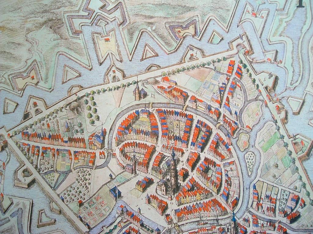 Stadsplattegronden en prenten van Breda., Boeken, Atlassen en Landkaarten, W. van de Calseyde, Overige typen, Ophalen of Verzenden