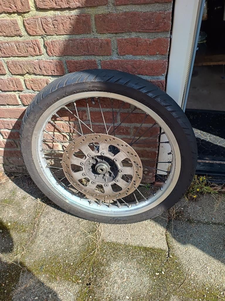 KLE 500 voorwiel, Motoren, Onderdelen | Kawasaki, Ophalen, Gebruikt