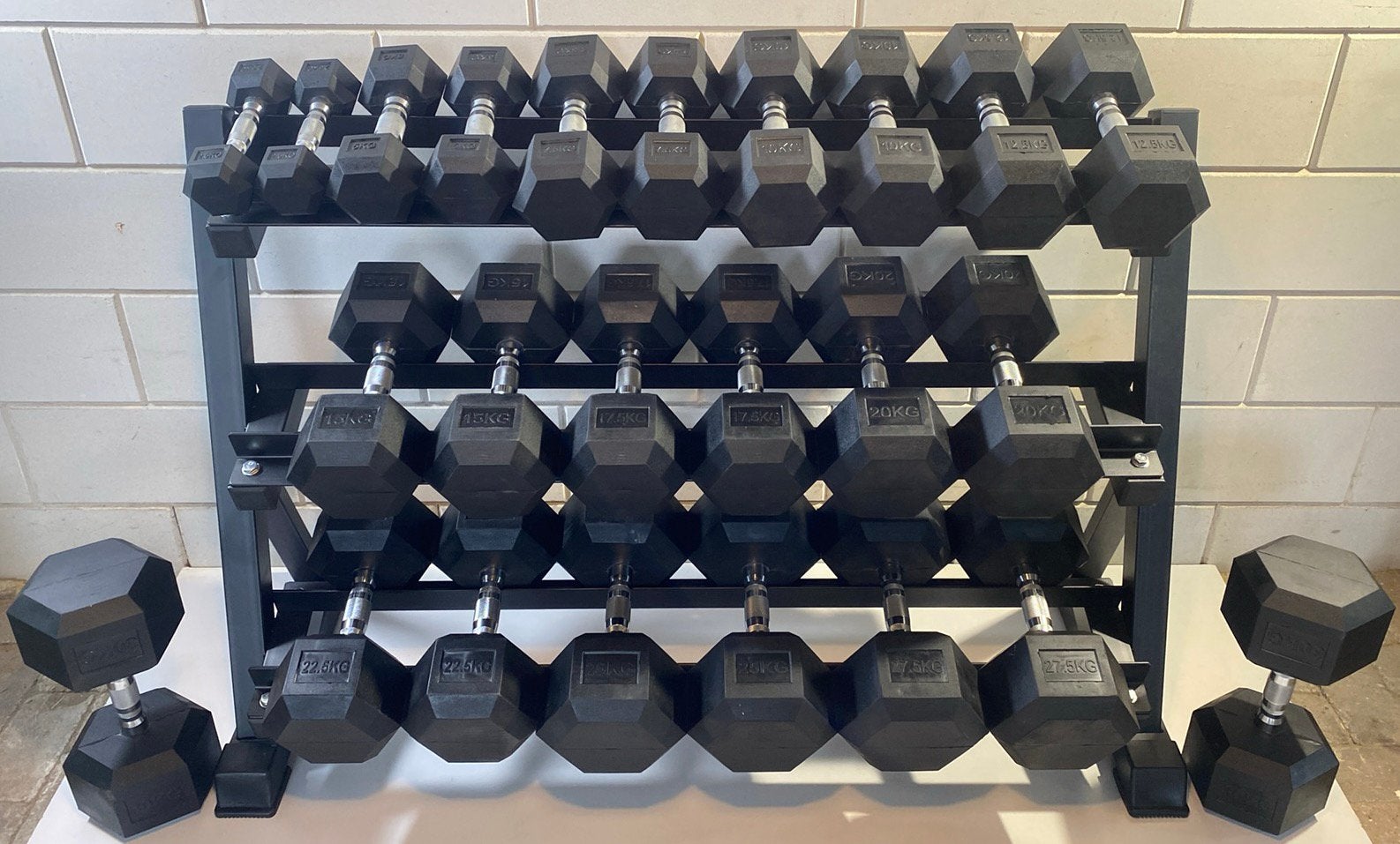 Dumbells/Dumbbells 2,5kg - 30kg+ rek - NIEUW! €900 excl. BTW, Ophalen, Nieuw, Dumbbell