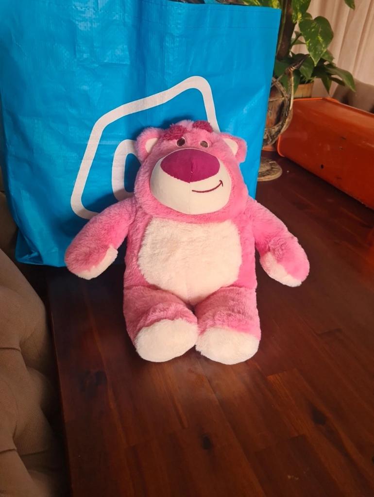 Toy story lotso knuffel, Ophalen of Verzenden, Zo goed als nieuw, Overige typen