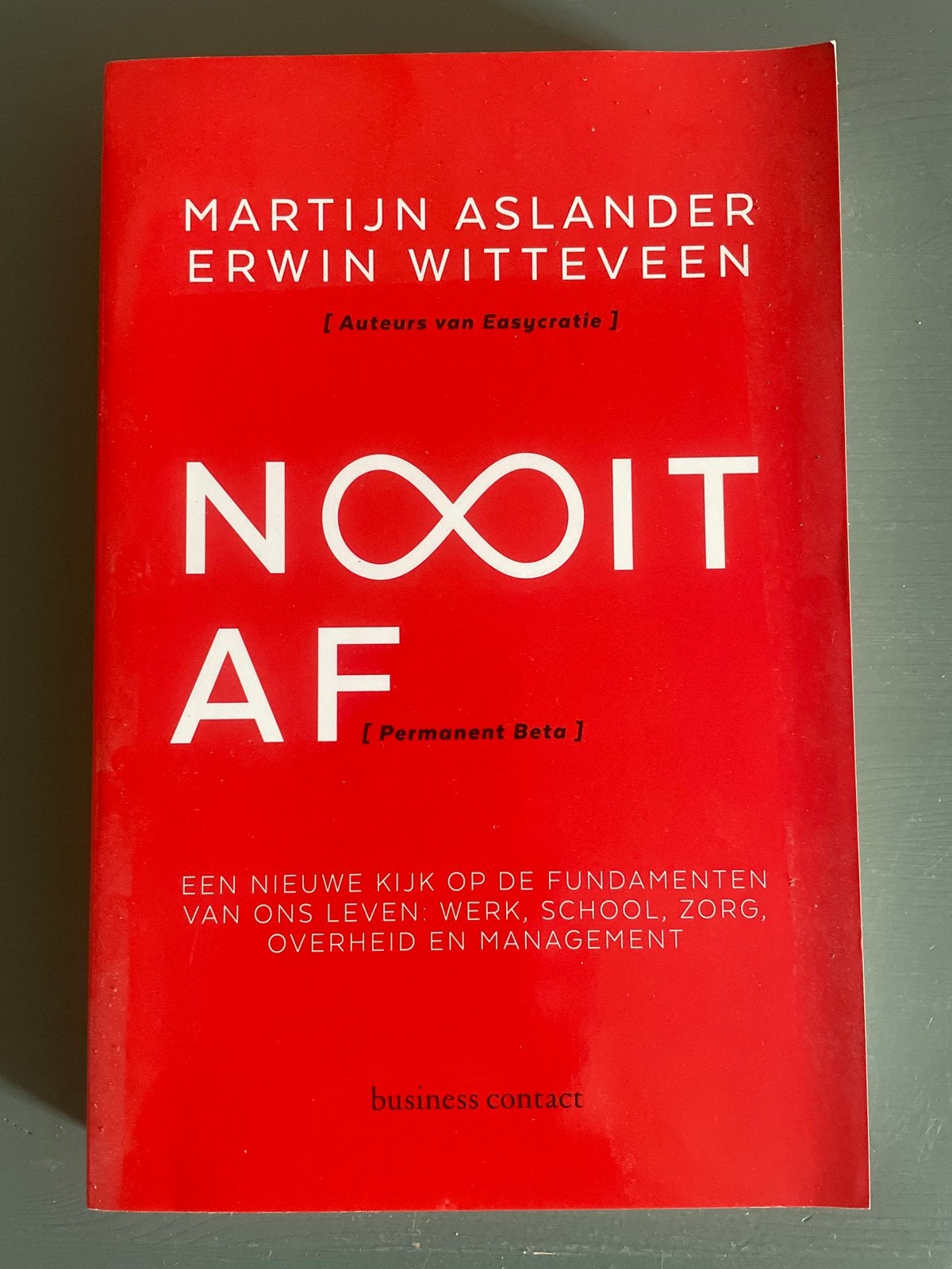 Nooit Af: Een Nieuwe Kijk op de Fundamenten van ons Leven, Boeken, Ophalen of Verzenden, Gelezen, Nederland