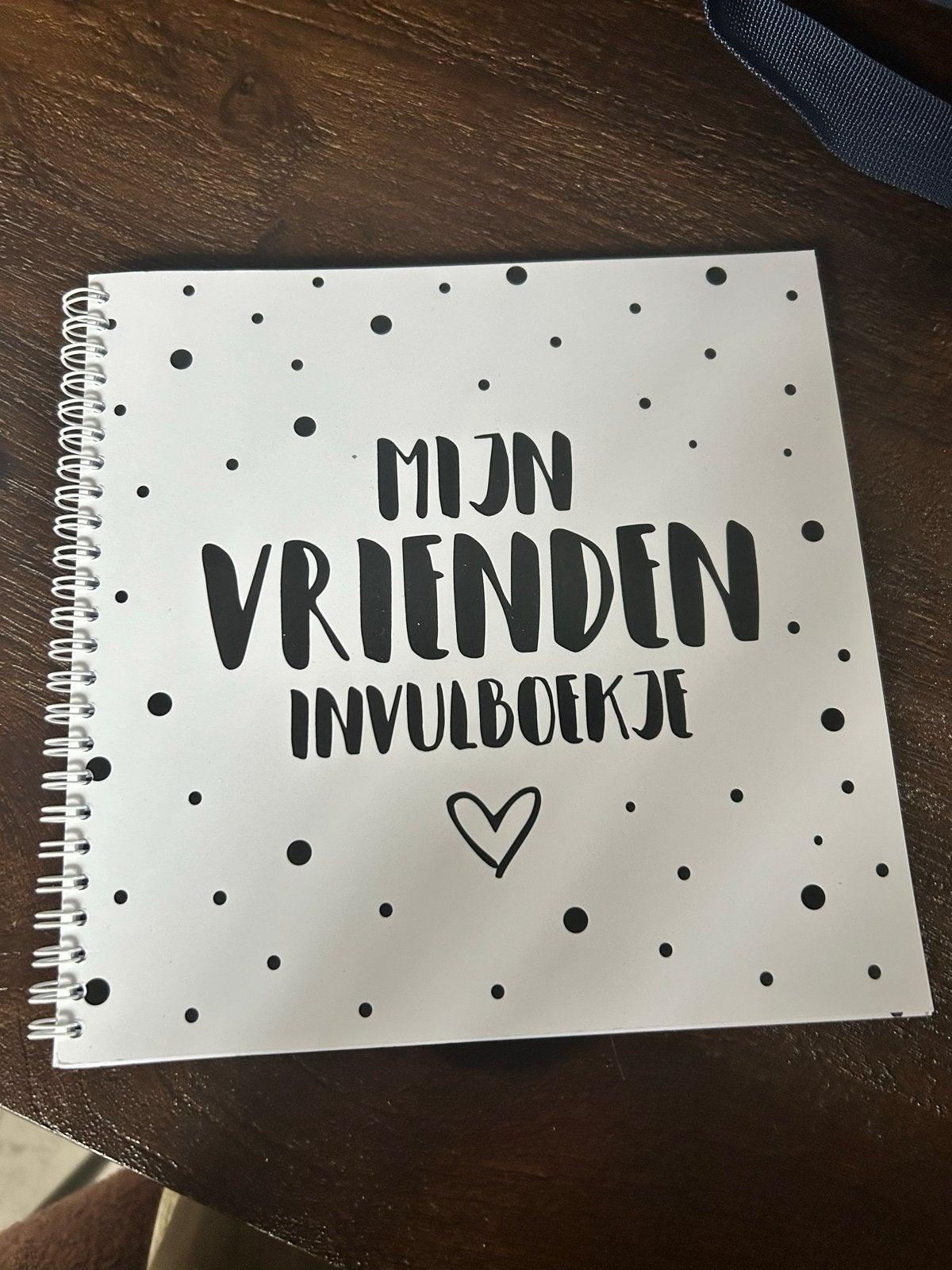 Mijn Vrienden Invulboekje - SilliBeads, Ophalen of Verzenden, Nieuw