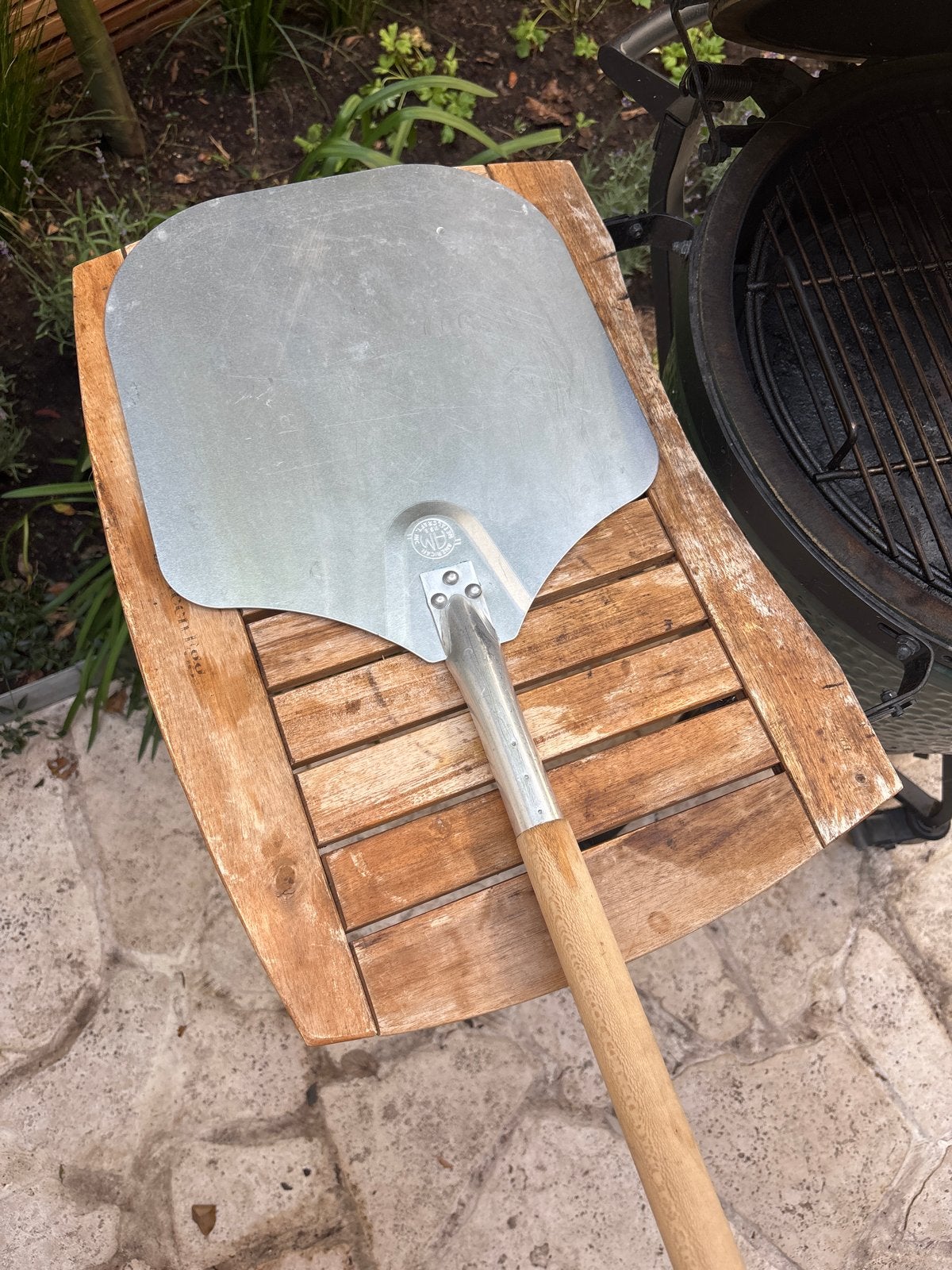 Extra Grote Pizza Schep - Perfect voor BBQ en Pizza Oven, Ophalen of Verzenden, Gebruikt