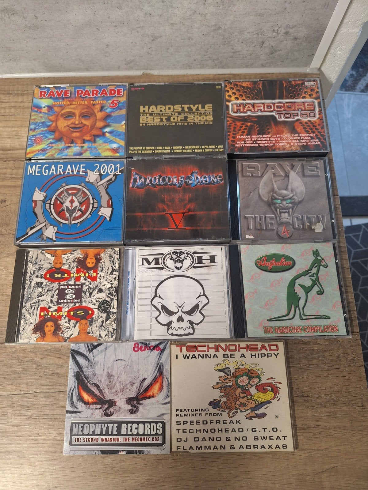 Hardcore & Hardstyle CD Collectie - Diverse Artiesten, Cd's en Dvd's, Cd's | Dance en House, Gebruikt, Hardcore, Ophalen of Verzenden