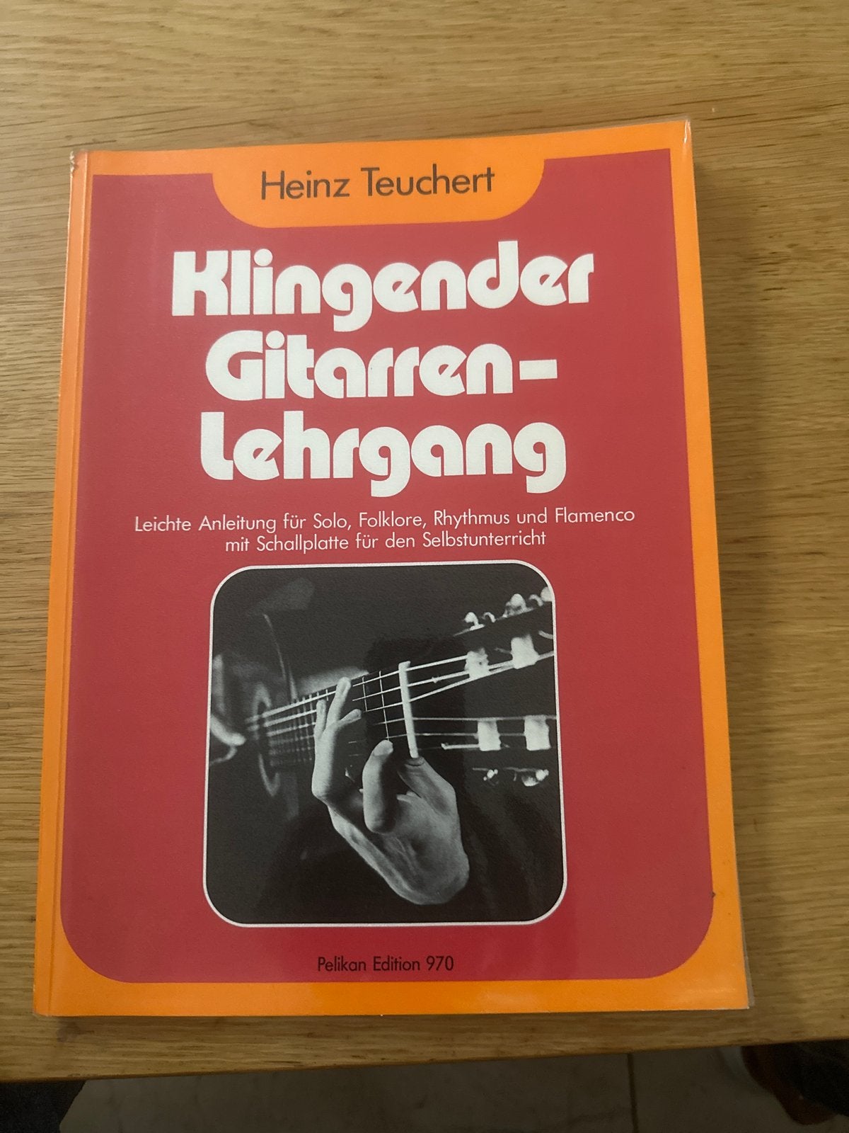 Klingender Gitarren-Lehrgang - Heinz Teuchert, Muziek en Instrumenten, Ophalen of Verzenden, Gebruikt, Overige typen