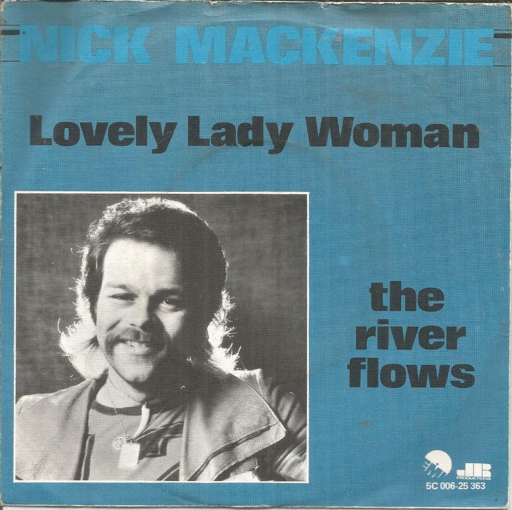 Nick MacKenzie – Lovely Lady Woman (1976), Gebruikt, Fotohoes, 7 inch, Ophalen of Verzenden