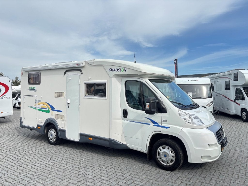 Chausson Flash 10 Fransbed/Airco/2007/6.60M/INRUILKOOPJE!, Fiat, 6 tot 7 meter, 6 tot 7 meter, Half-integraal