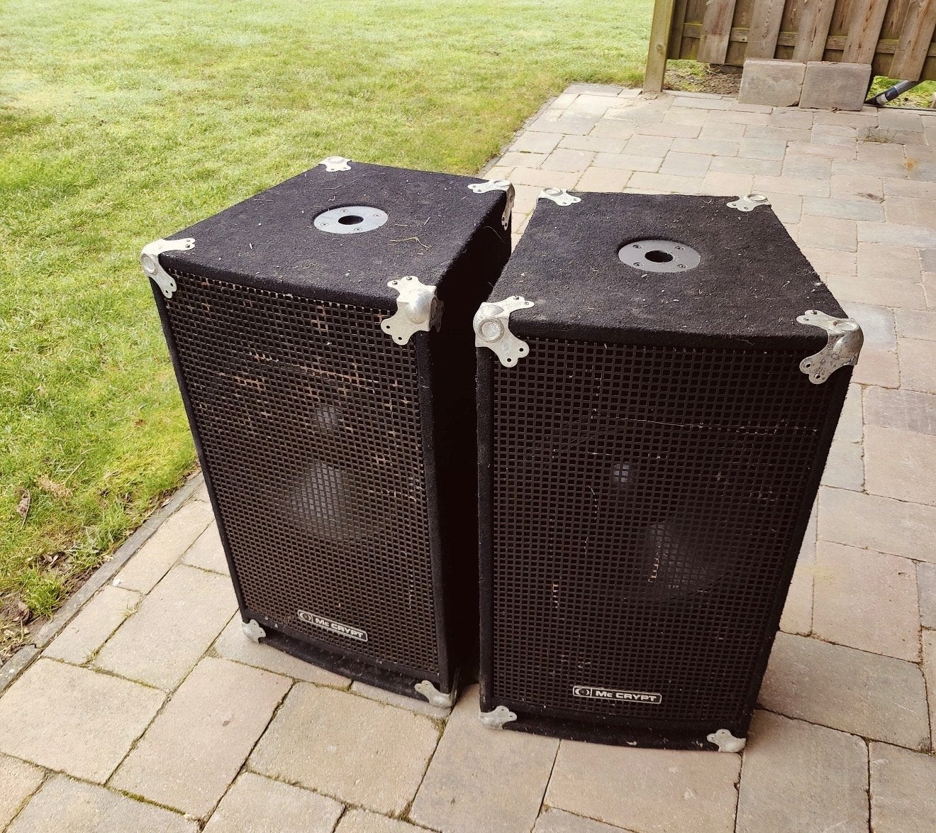Mc crypt sub 300w rms, Ophalen, Gebruikt, Audio