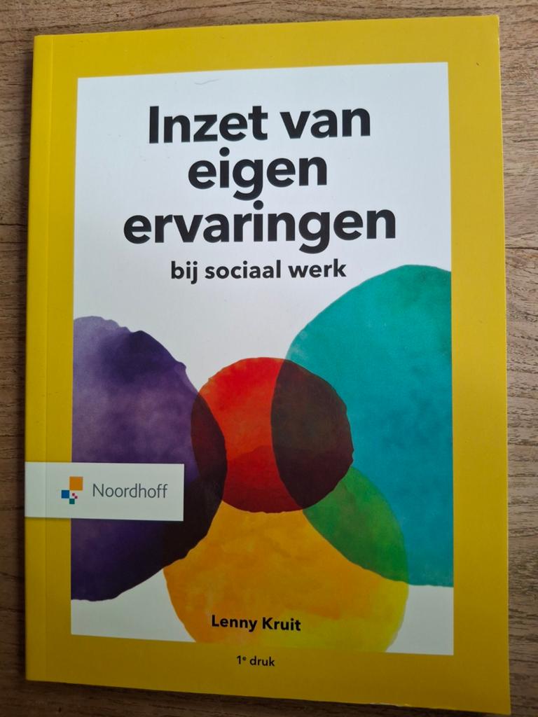 Lenny Kruit - Inzet van eigen ervaringen, Lenny Kruit, Sociale wetenschap, Ophalen of Verzenden, Zo goed als nieuw