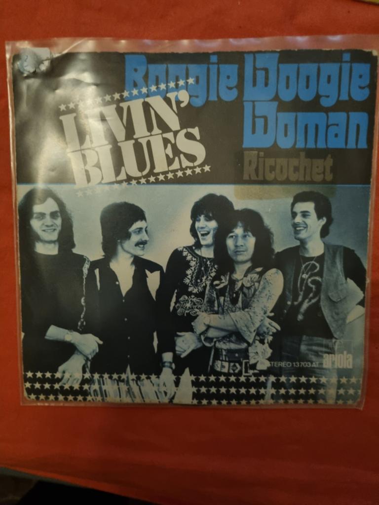 Livin' Blues - Boogie Woogie Woman / Ricochet (7 inch), Ophalen of Verzenden, Gebruikt, 7 inch
