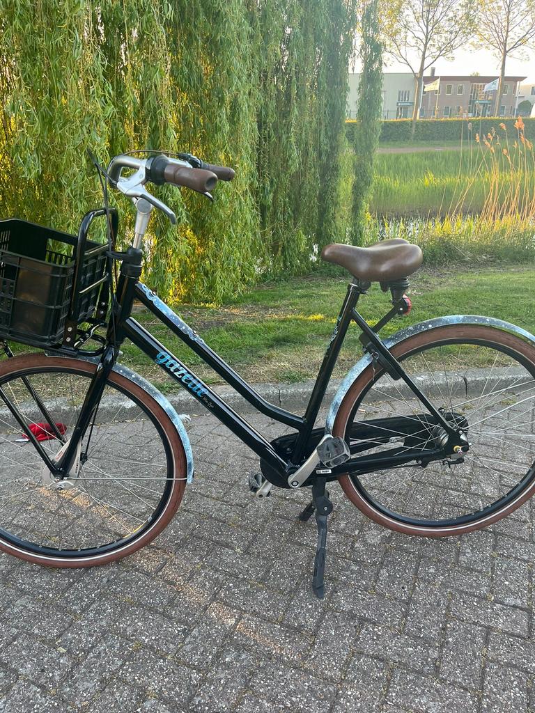 Gazelle Miss Grace transportfiets 28 inch, 3 versnellingen, Fietsen en Brommers, Fietsen | Dames | Damesfietsen, Ophalen, Velgrem