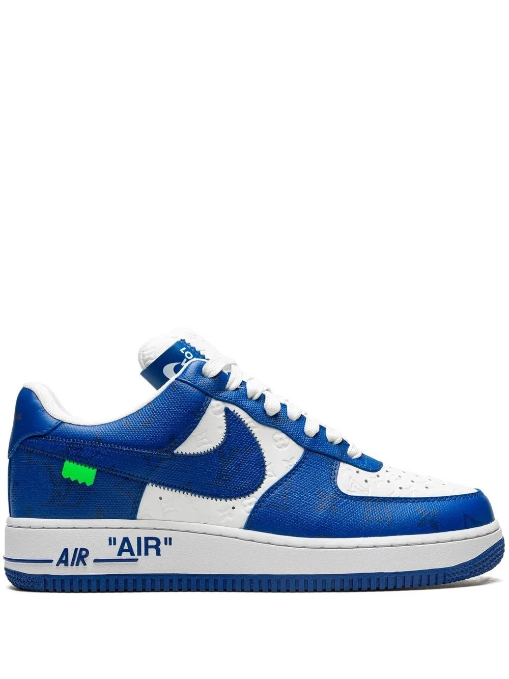 Louis Vuitton x Nike AF1 Virgil Abloh – 10.5 – Nieuw, Ophalen, Nieuw, Blauw, Sportschoenen