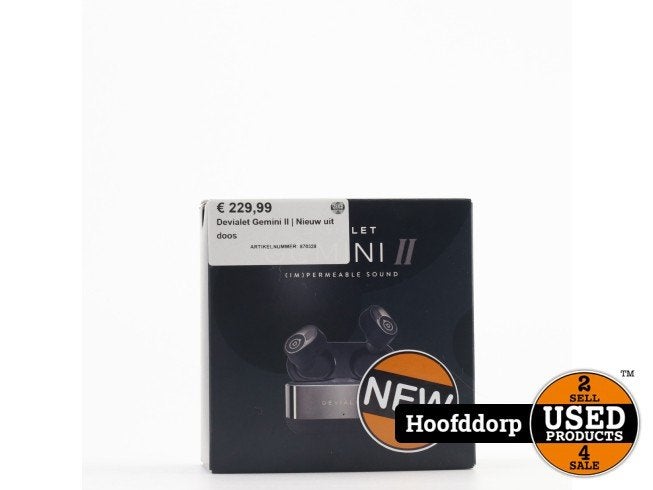 Devialet Gemini II | Nieuw uit doos, Flex Ltd., Zo goed als nieuw, https://flex.com/contact-us, Nobelstraat 10, 5807 GA Oostrum LB, Limburg, Nederland