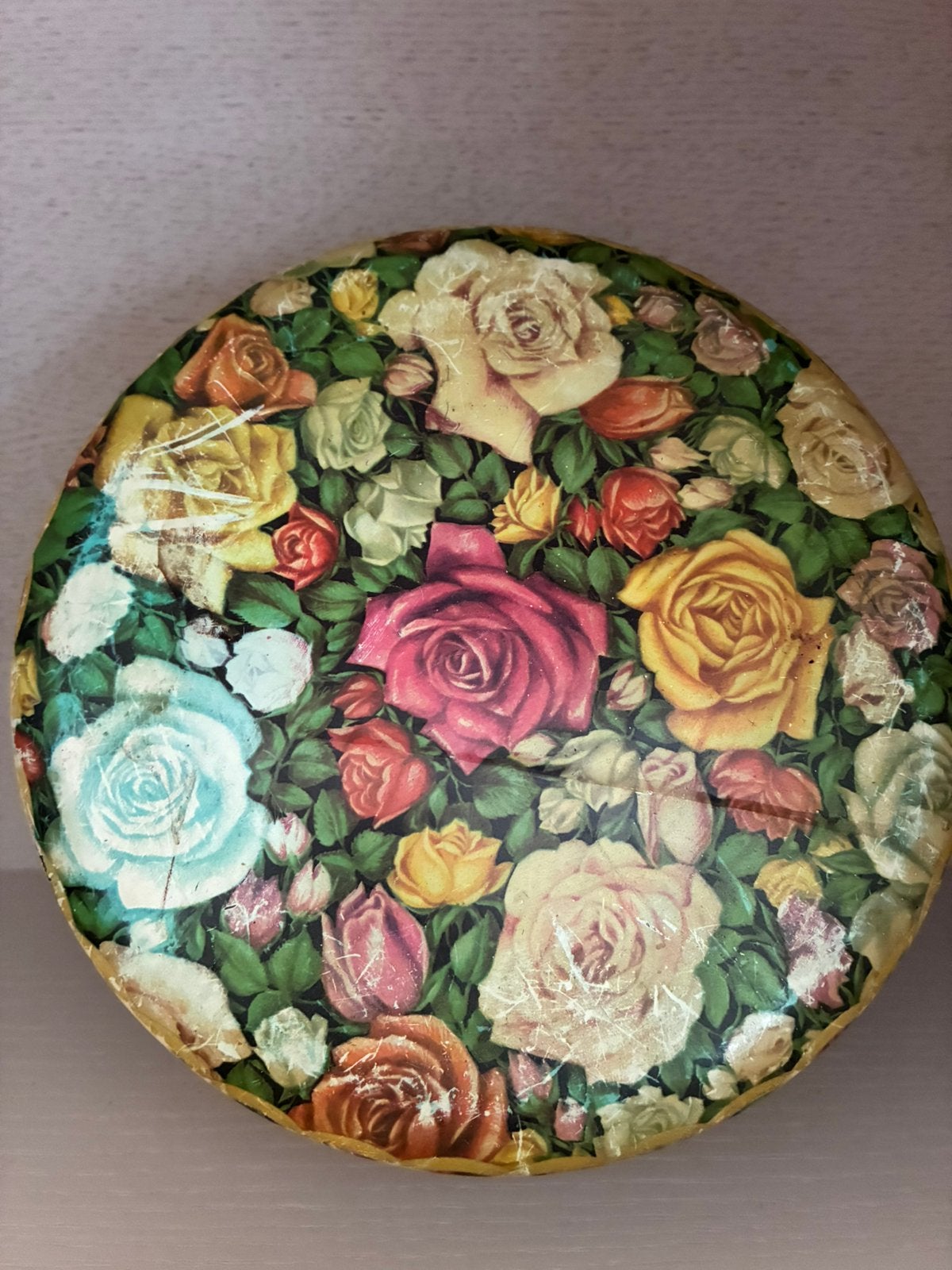 Vintage koekblik, Ophalen of Verzenden, Gebruikt, Koek(jes), Overige merken