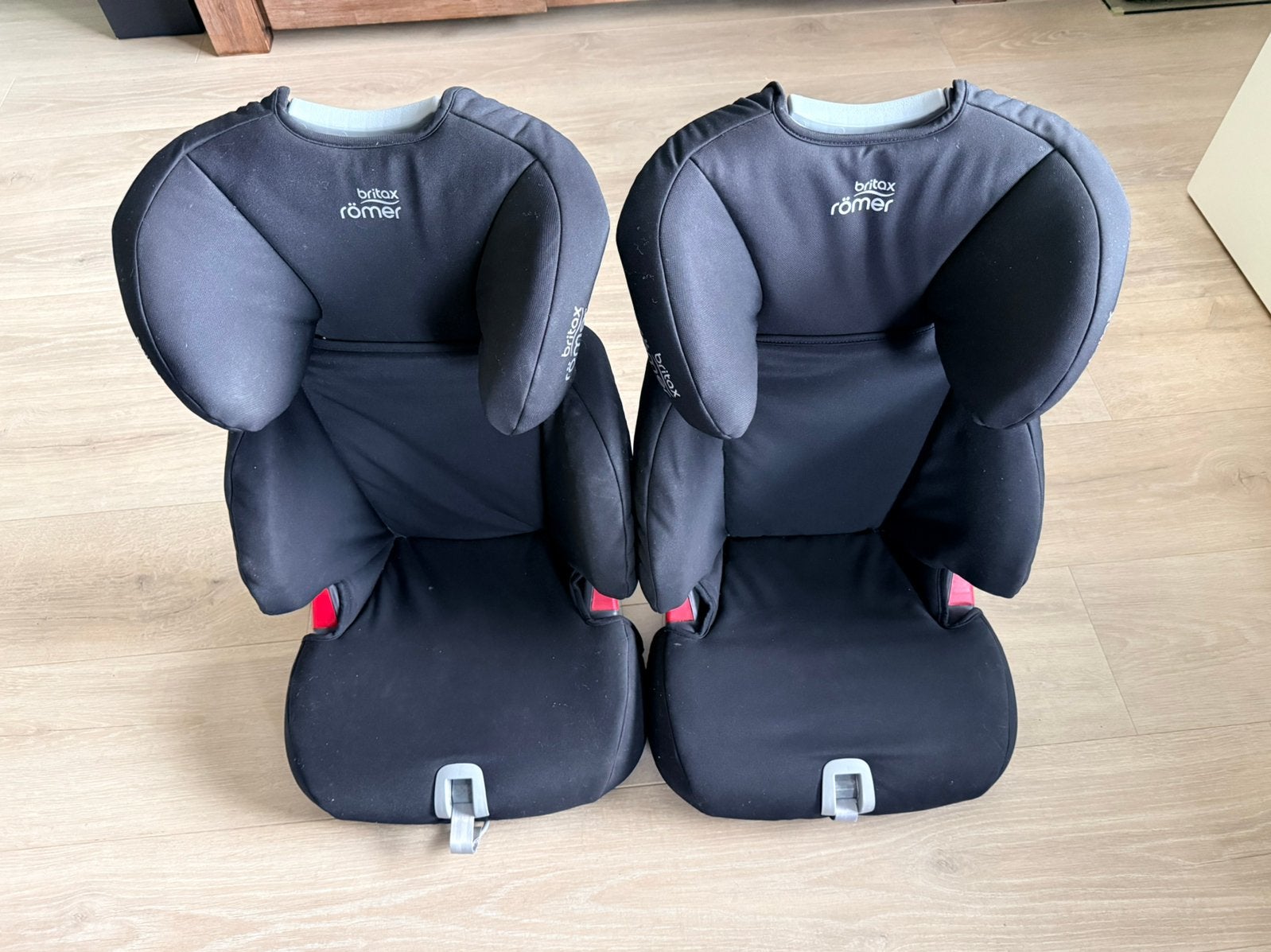 2x Britax Römer Discovery SL Autostoel, 15-36 kg / Groep 2-3, Ophalen, Romer, 15 t/m 36 kg, Zo goed als nieuw